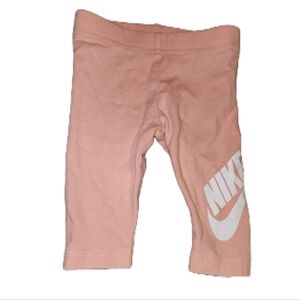 Nike Girl's Pink Newborn Pants